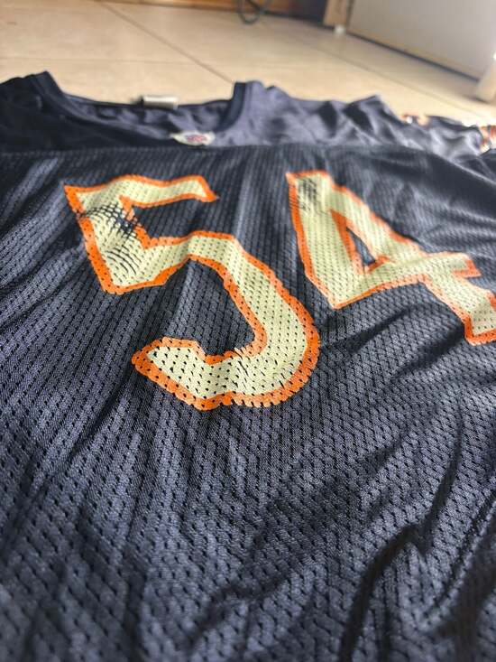 Reebok Other - Vintage Reebok NFL Chicago Bears Brian Urlacher 54 Navy Blue Mesh Football Jerse